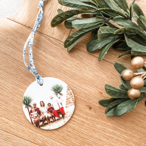 Luxe Christmas Ceramic Decoration + Gift Box - Liberty London - Photo Circle