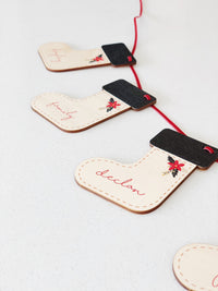 Christmas Stocking Garlands - Classic