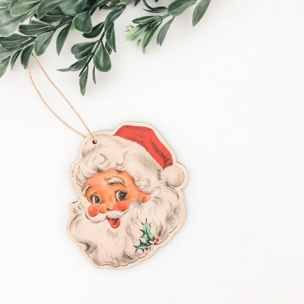 Vintage Santa Decorations