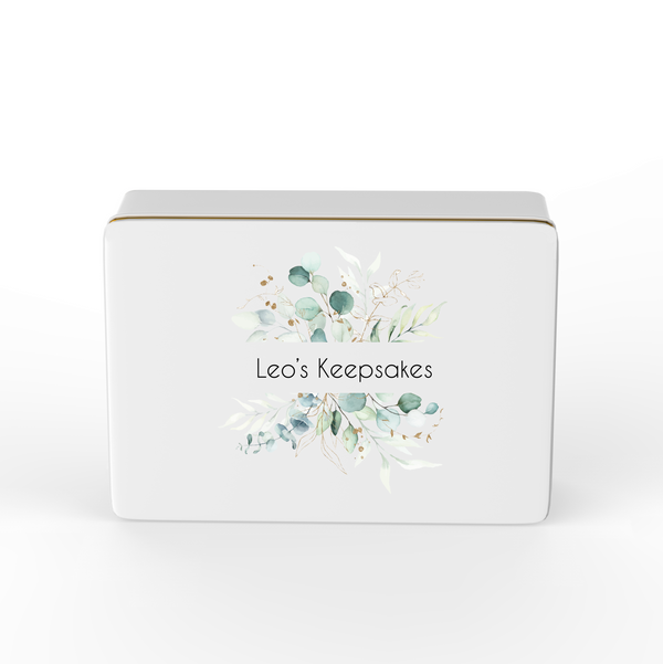 Personalised keepsake box - design one 