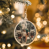 Photo Christmas Bauble