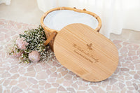 Wicker Picnic Baskets - Spring Flowers